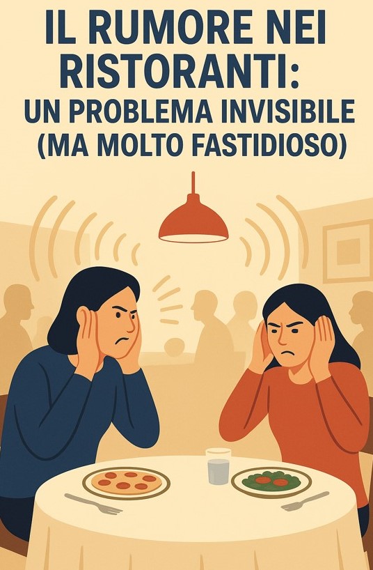 Il rumore nei ristoranti: un problema invisibile (ma molto fastidioso) | Andrea Tebaldi